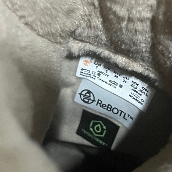 Timberland Jenness Falls WP Insulated Boot Suede Waterproof Sz 7 - Picture 12 of 12